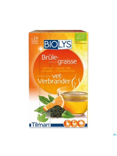 Biolys The Vert Agrumes Sach 24