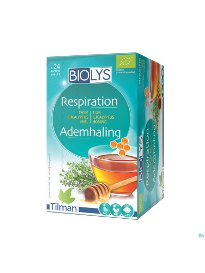 Biolys Tijm Eucalyptus Honing Zakje 24