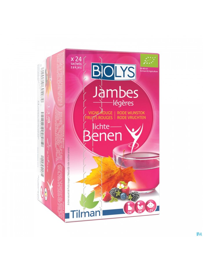 Biolys Vigne Rouge Fruits Rouges Sach 24