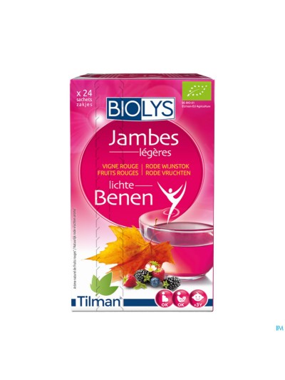 Biolys Vigne Rouge Fruits Rouges Sach 24