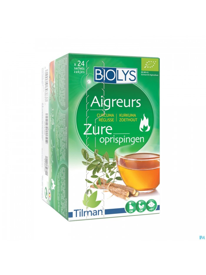 Biolys Kurkuma-zoethout Sach 24