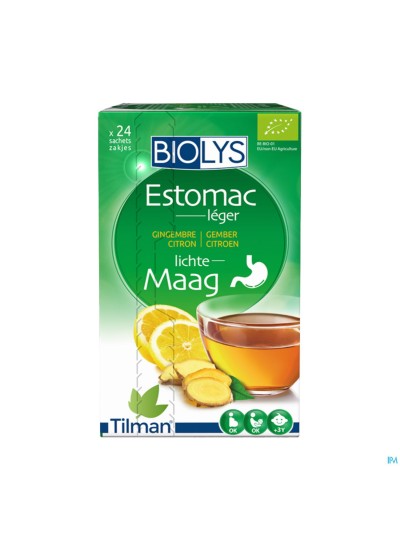 Biolys Gingembre Citron Sach 24