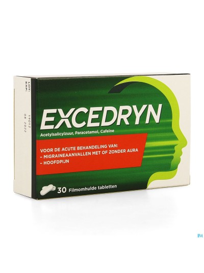 EXCEDRYN 30 COMP 250+250+65 MG