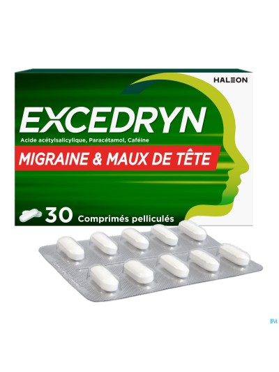 EXCEDRYN 30 COMP 250+250+65 MG