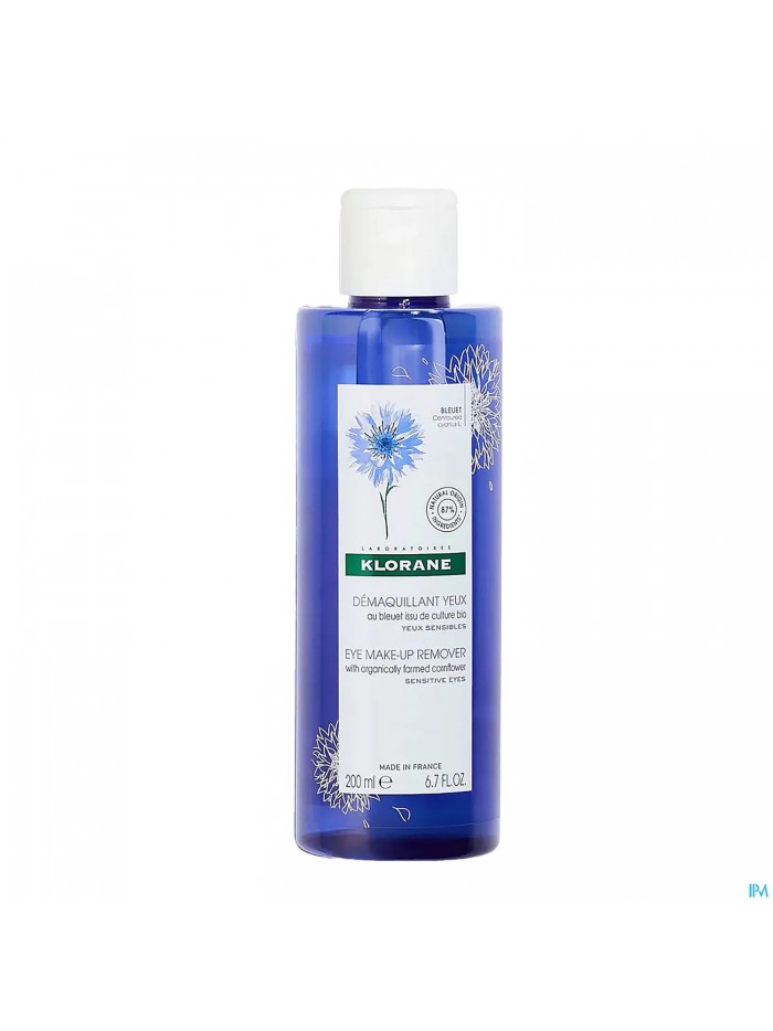 Klorane Visage Bleuet Demaquillant Yeux 200ml