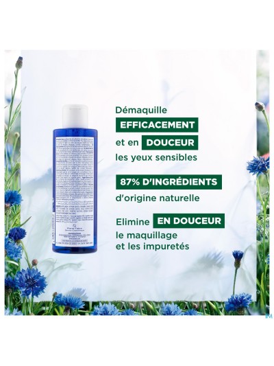 Klorane Gezicht Korenbloem Demaquill. Ogen 200ml