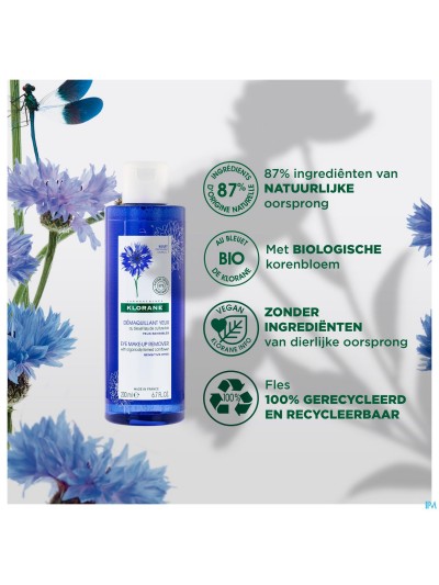 Klorane Visage Bleuet Demaquillant Yeux 200ml