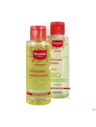 Mustela Mat A/striemen Olie 105ml