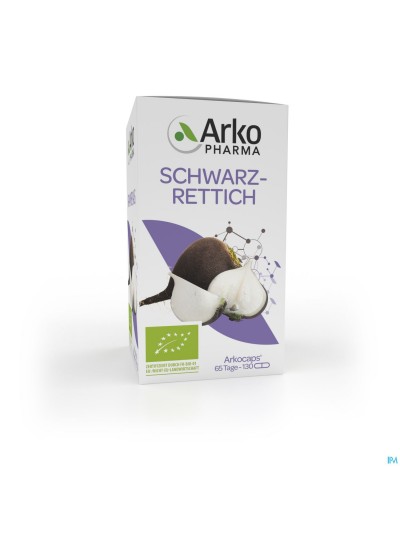 Arkogelules Radis Noir Bio Caps 130