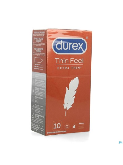Durex Thin Feel Extra Thin Condoms 10