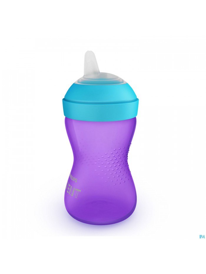 Philips Avent Gobelet Bec Dou Tuit 300ml Lila