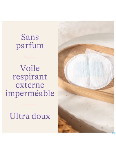 Lansinoh Coussinets Allait. Jet. Blue Lock Core 24