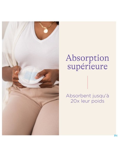 Lansinoh Wegwerpb.borstkompressen Blue Lock Core24