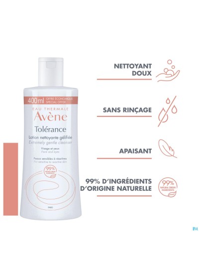 Avene Tolerance Lot.reing.gel 400ml