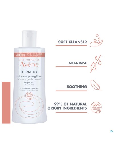 Avene Tolerance Lot.reing.gel 400ml