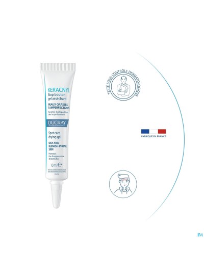 Ducray Keracnyl Stop Bouton 10ml Nf