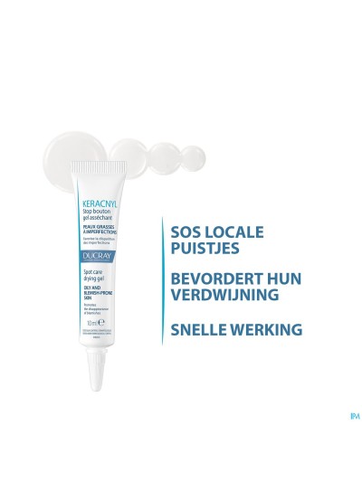 Ducray Keracnyl Stop Onzuiverheid 10ml Nf