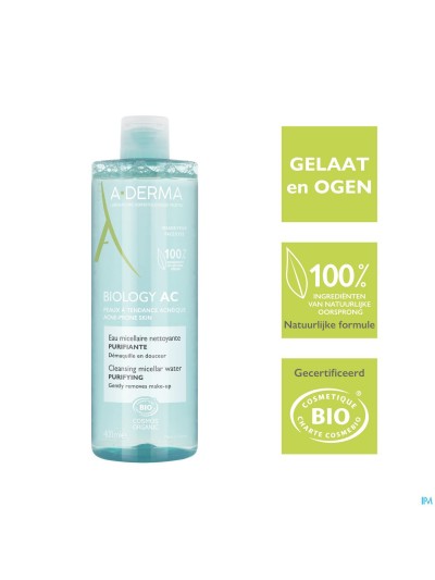 Aderma Biology Micellaire Water Dermatolog. 400ml