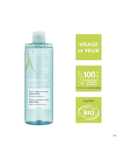 Aderma Biology Micellaire Water Dermatolog. 400ml