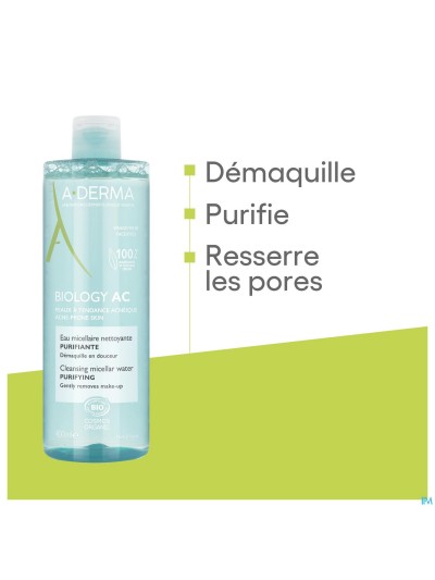 Aderma Biology Eau Micellaire Dermatologique 400ml