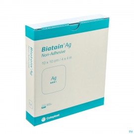 Biatain Ag Schuimverb N/adh 10,0x10,0cm 5 39622