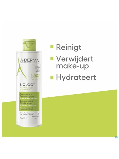 Aderma Biology Micellaire Water Dermatolog. 400ml