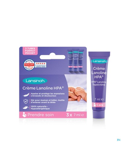 Lansinoh Lanoline Creme Zakje 3x7g