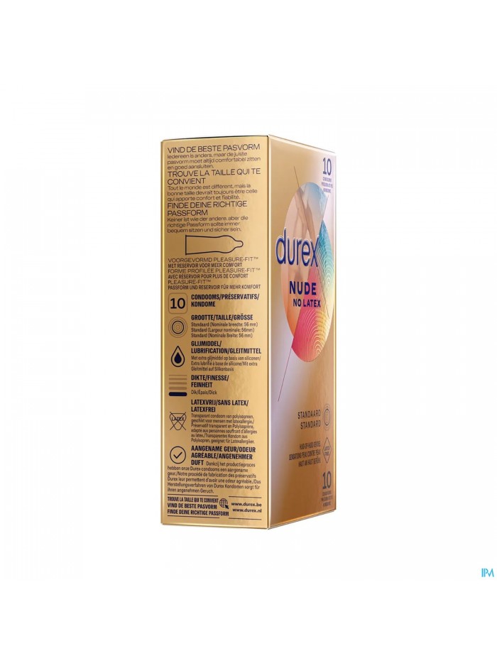 Durex Nude No Latex Condooms 10