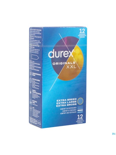 Durex Originals Xl Preservatifs 12