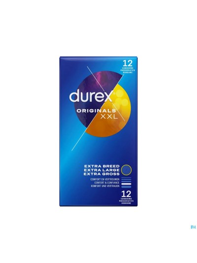 Durex Originals Xl Preservatifs 12