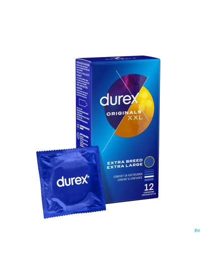 Durex Originals Xl Preservatifs 12