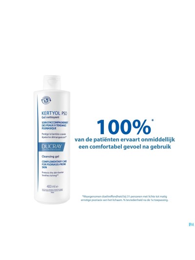 Ducray Kertyol Pso Reinigende Gel 400ml
