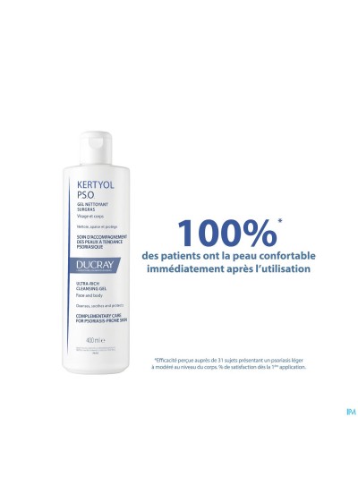 Ducray Kertyol Pso Reinigende Gel 400ml