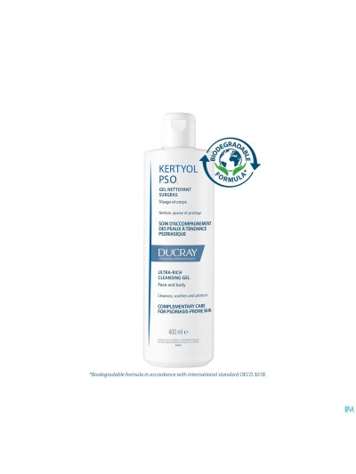 Ducray Kertyol Pso Reinigende Gel 400ml