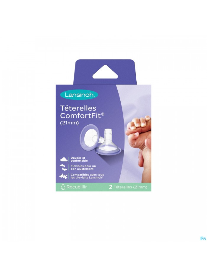 Lansinoh Teterelles Comfort Fit 2x21mm