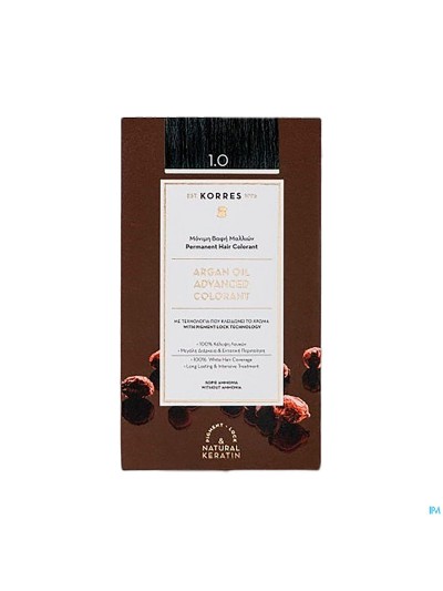 Korres Kh Huile Argan Color. Haute Perf.black 1.0