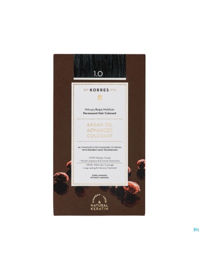 Korres Kh Huile Argan Color. Haute Perf.black 1.0