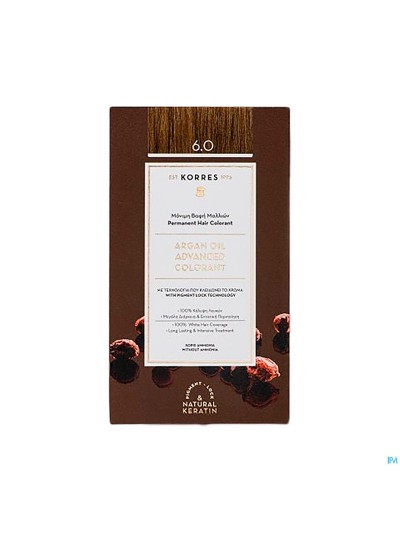 Korres Kh Huile Argan Color. H. Perf.dark Bl. 6.0
