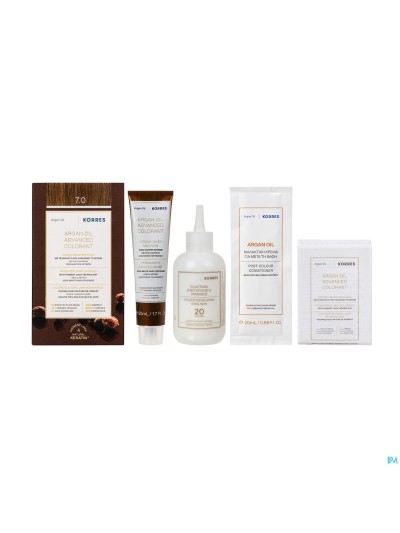 Korres Kh Huile Argan Color.haute Perf.blonde 7.0