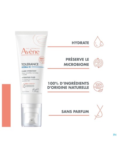 Avene TolÉrance Hydra 10 Hydrataterend Fluide 40ml