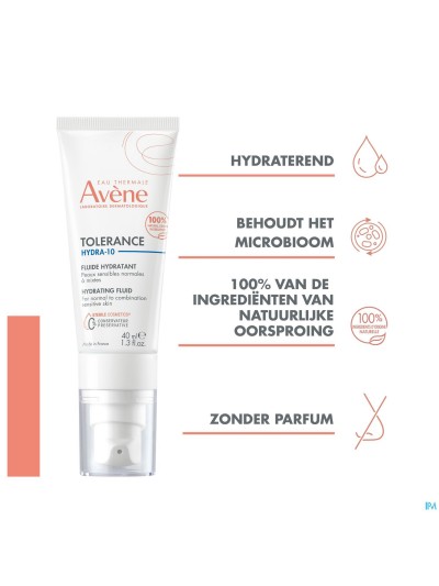 Avene TolÉrance Hydra 10 Hydrataterend Fluide 40ml