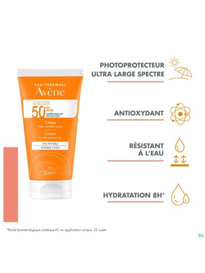 Avene Sol Ip50+ Creme 50ml