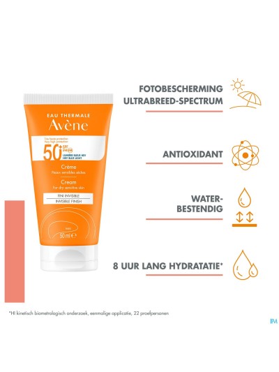 Avene Sol Ip50+ Creme 50ml
