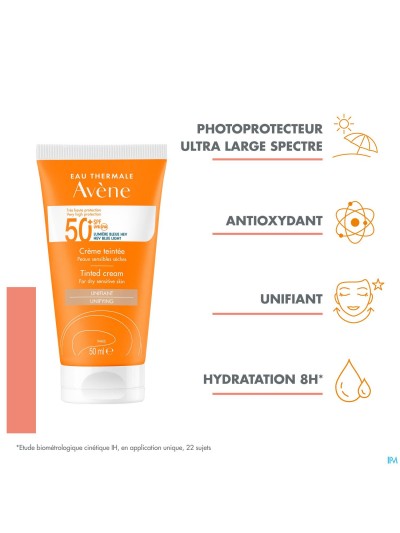 Avene Zon Ip50+ Creme Getint 50ml