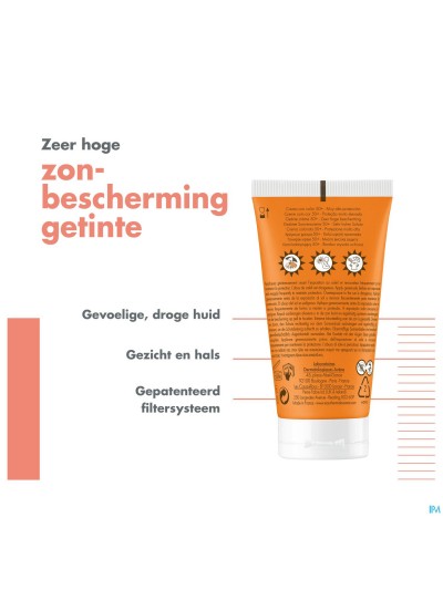 Avene Zon Ip50+ Creme Getint 50ml