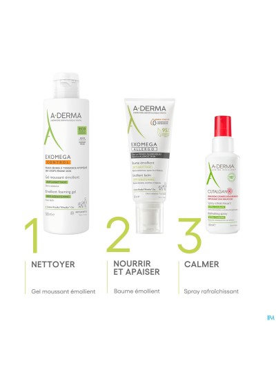 Aderma Exomega Allergo Balsem Emolierend Tube 40ml