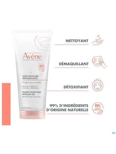 Avene Essentiels Gelee Micellaire Demaq. 200ml