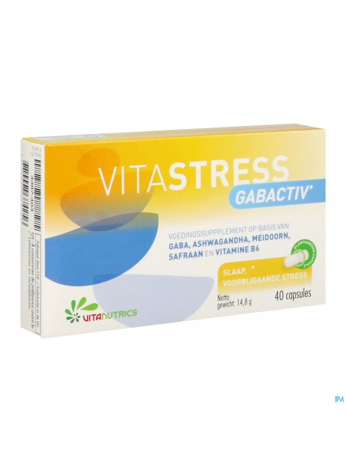 Vitastress Gabactiv Caps 40