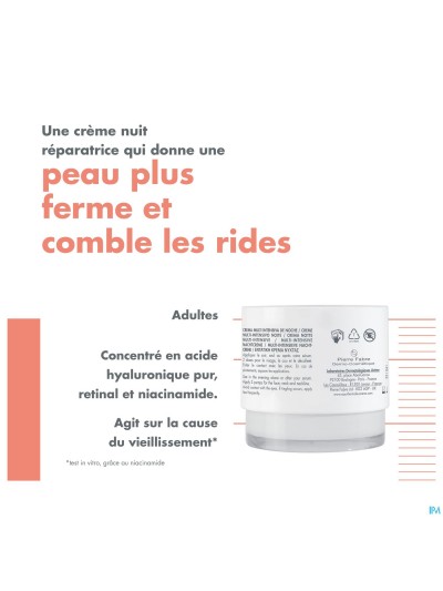 Avene Hyaluron Activ B3 Cr Regen. A/ride Nuit 40ml