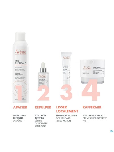 Avene Hyaluron Activ B3 Cr Regen. A/ride Nuit 40ml